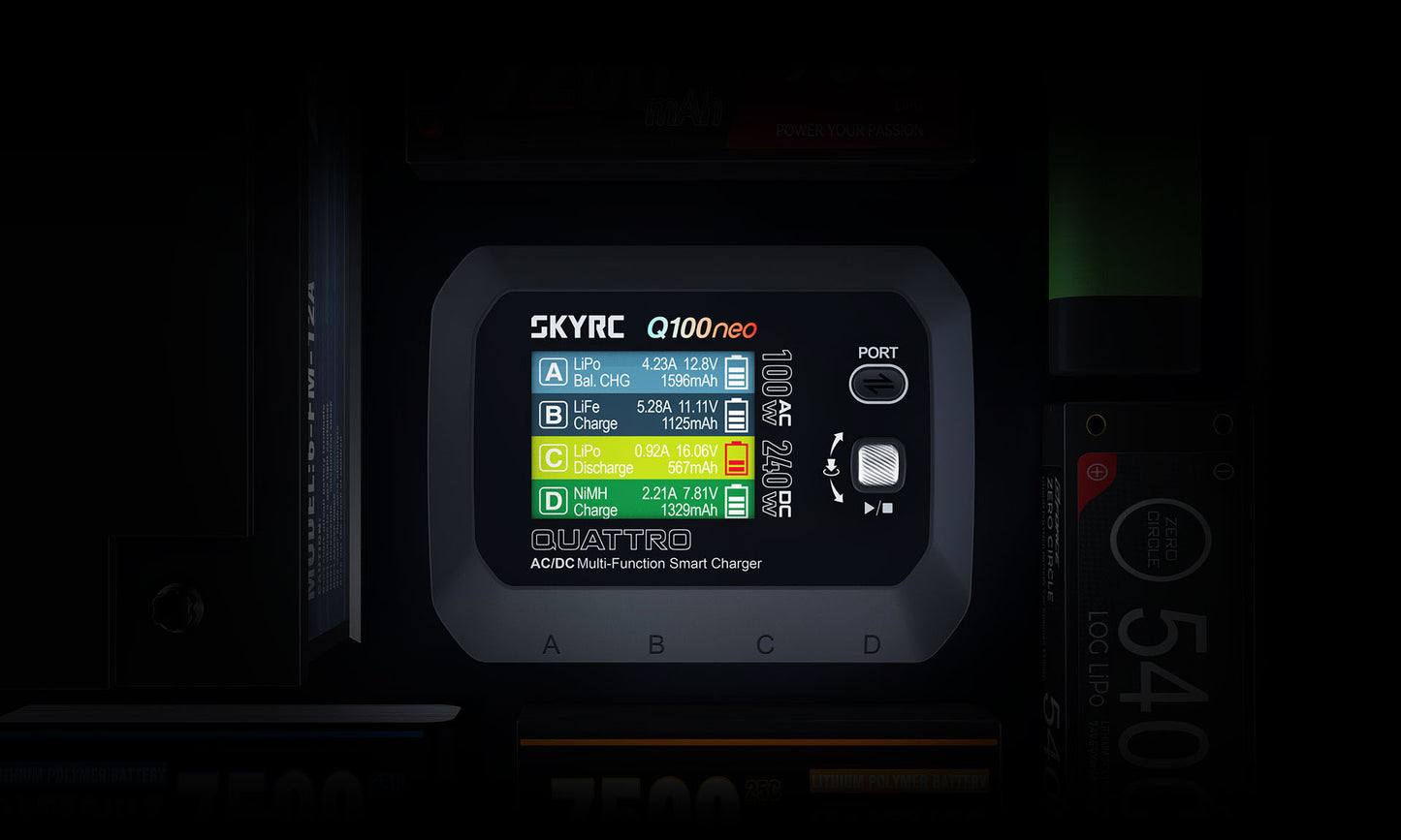 SkyRC Q100 Neo AC/DC Multi-Function Smart Charger