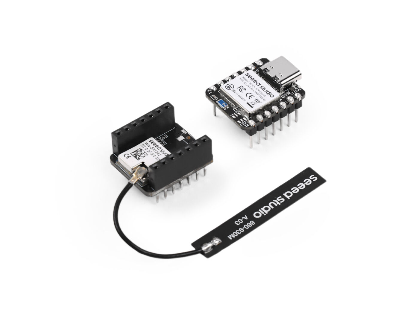 XIAO nRF52840 & Wio-SX1262 Kit for Meshtastic - LoRa Mesh Network Communication