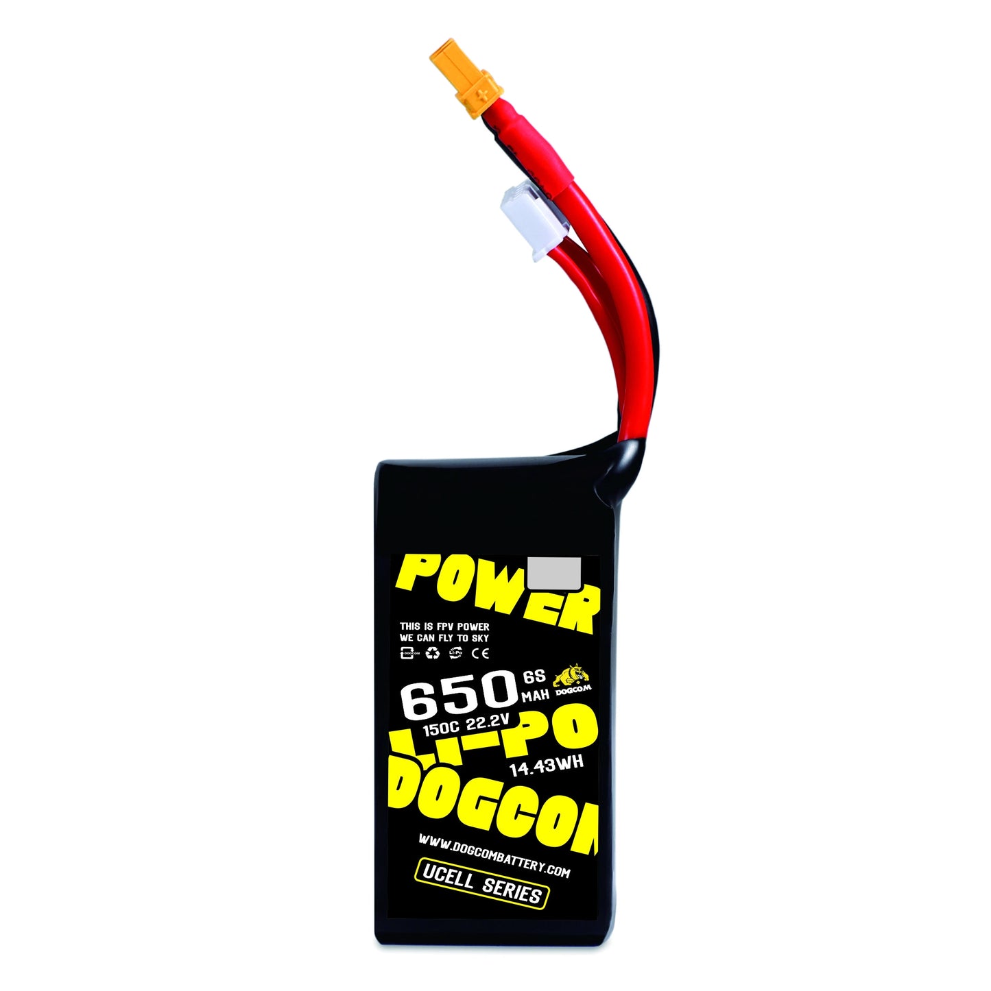 DOGCOM 650mAh 150C 4S 14.8V UCELL series