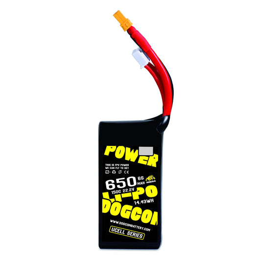 DOGCOM 650mAh 150C 4S 14.8V UCELL series