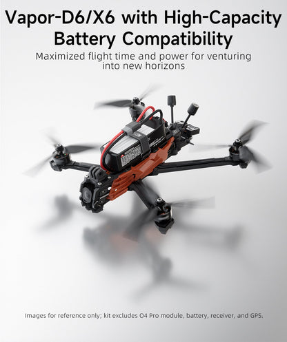 Drone FPV Deadcat GEPRC Vapor-D5 O4 Pro WTFPV 5 pouces - 6S