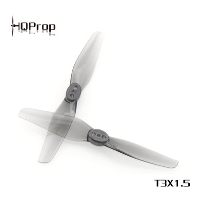 HQ Durable Prop T3x1.5 Grey (2CW + 2CCW) Polycarbonate