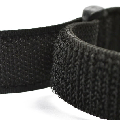 Black Elastic Hook&Loop Strap Pack