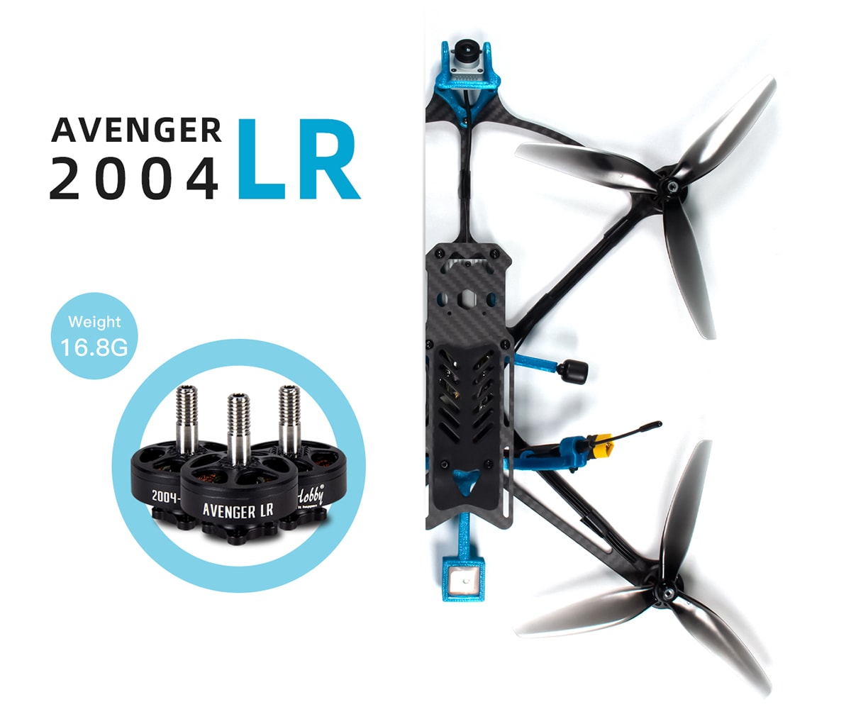 BrotherHobby Avenger LR 2004 1650kv Motor