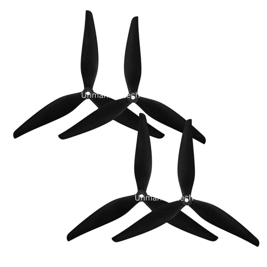HQ MacroQuad Prop 8.5X4X3 (2CW+2CCW) Black-Glass Fiber Reinforced Nylon