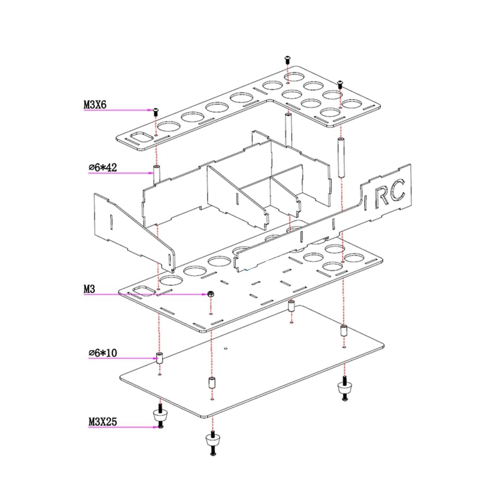 RC Tool Storage Rack