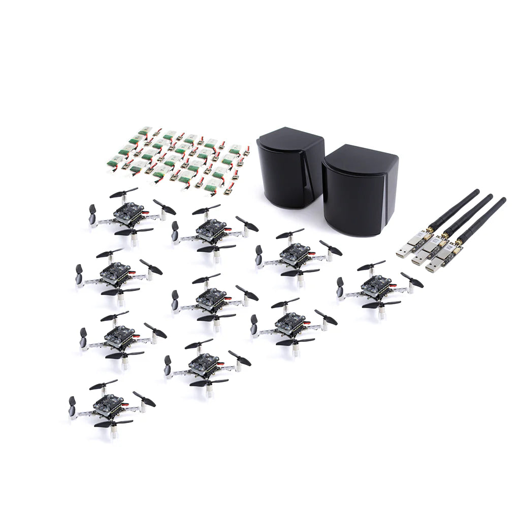 Crazyflie 2.1+ Lighthouse Swarm Bundle (250mAh batteries)