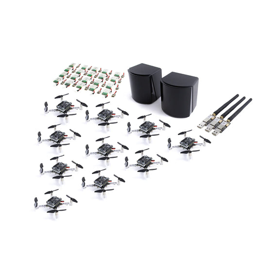 Crazyflie 2.1+ Lighthouse Swarm Bundle (250mAh batteries)