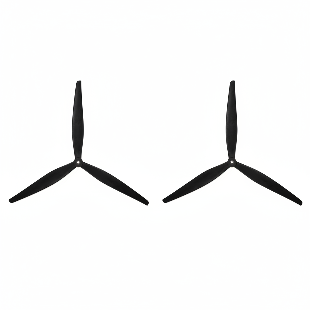HQProp 15X10X3 Cinema Series - 15 Inch Tri-Blade Props (Glass Fiber Reinforced Nylon)