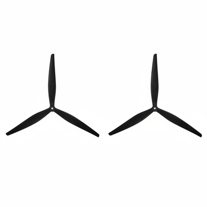 HQProp 15X10X3 Cinema Series - 15 Inch Tri-Blade Props (Glass Fiber Reinforced Nylon)