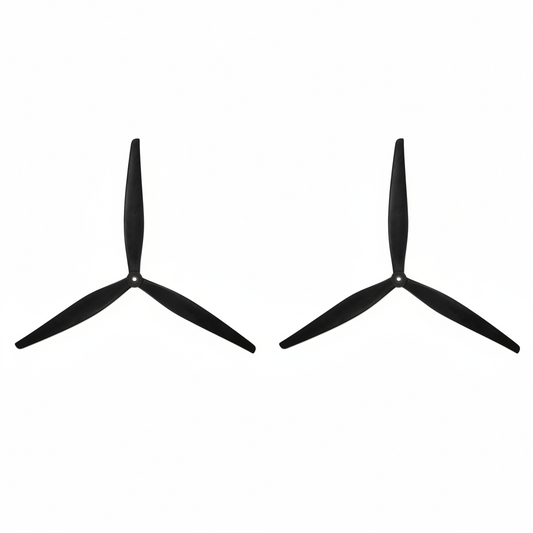 HQProp 15X10X3 Cinema Series - 15 Inch Tri-Blade Props (Glass Fiber Reinforced Nylon)