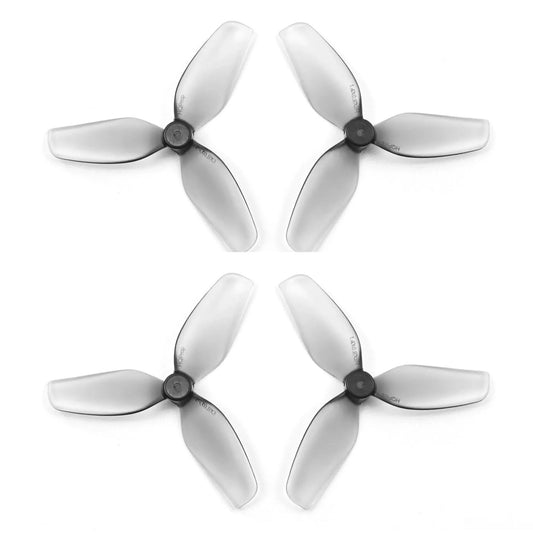 HQProp 35mm Ultralight 3-Blade Whoop Props - 1mm Shaft (Grey)