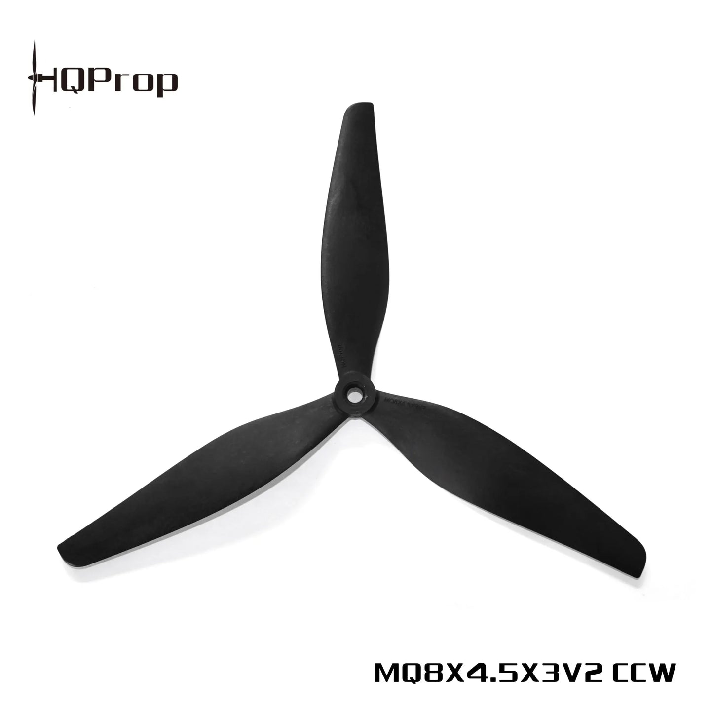 HQProp MacroQuad 8x4.5x3 V2 - 8-Inch Glass Fiber Reinforced Tri-Blade Propellers (2CW+2CCW)