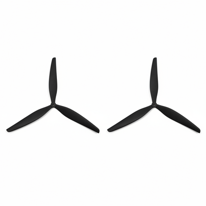 HQProp 18x9x3 Tri-Blade 18" Propellers (1CW+1CCW) - Glass Fiber Reinforced Nylon