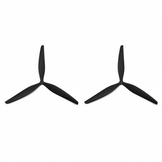 HQProp 18x9x3 Tri-Blade 18" Propellers (1CW+1CCW) - Glass Fiber Reinforced Nylon