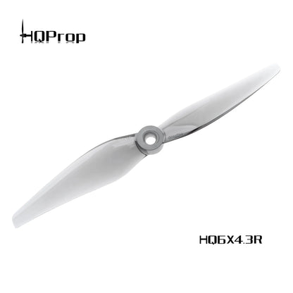 HQProp 6X4.3 Grey Propeller 2 Blade (2CW, 2CCW)