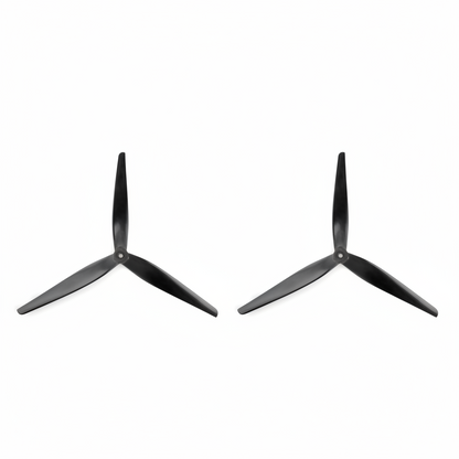 HQProp 13x9x3 V2 X-Class Tri-Blade Propellers (1CW + 1CCW) - Glass Fiber Reinforced Nylon