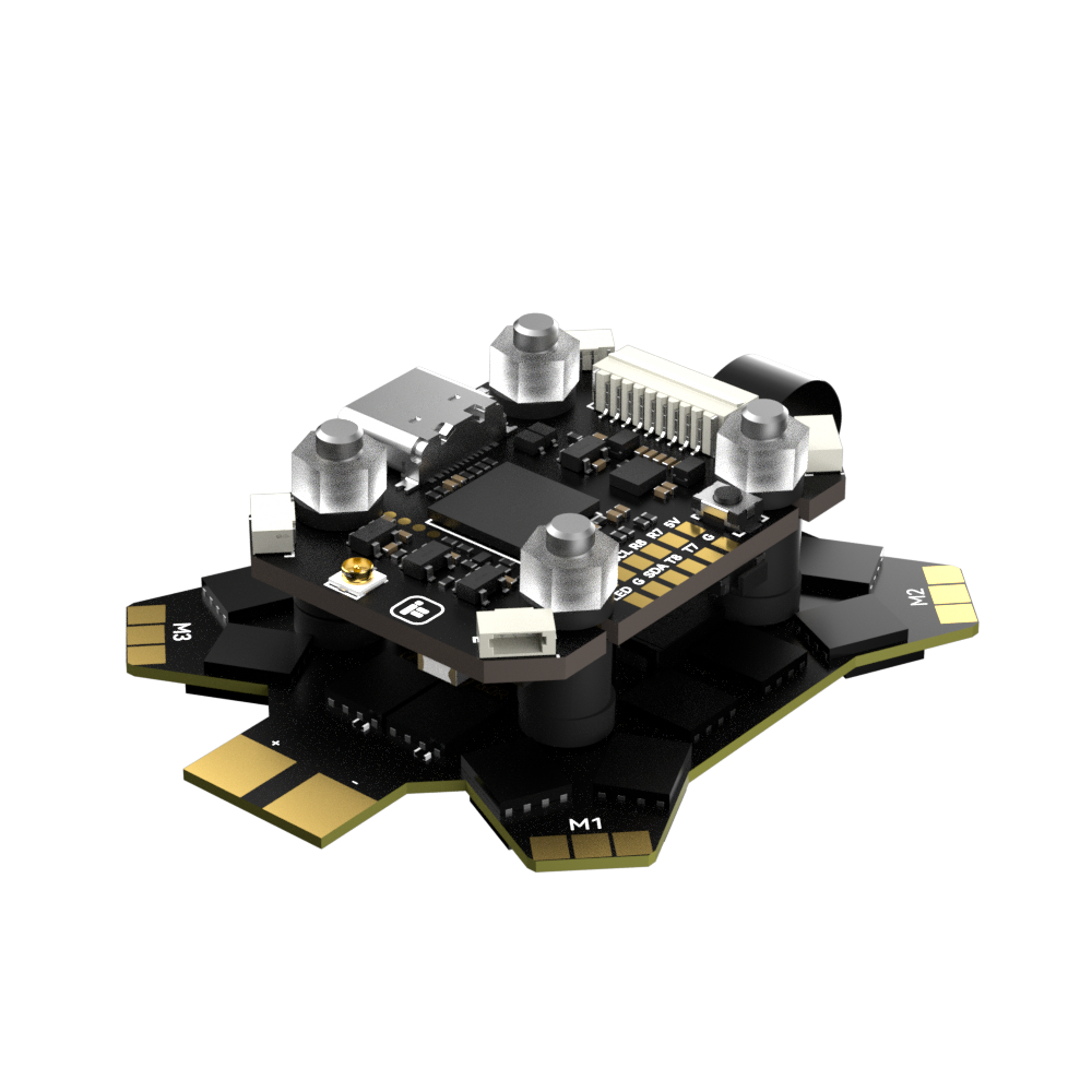 iFlight Borg Mini H7 flight controller and Borg 60R 4-in-1 ESC stack