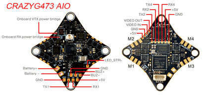 Happymodel Mobula6 V3 2024 ELRS 2.4Ghz BNF Brushless Whoop