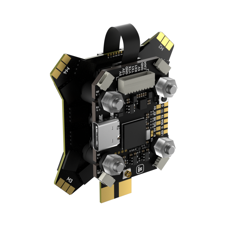 iFlight Borg Mini H7 and 60R ESC connection layout