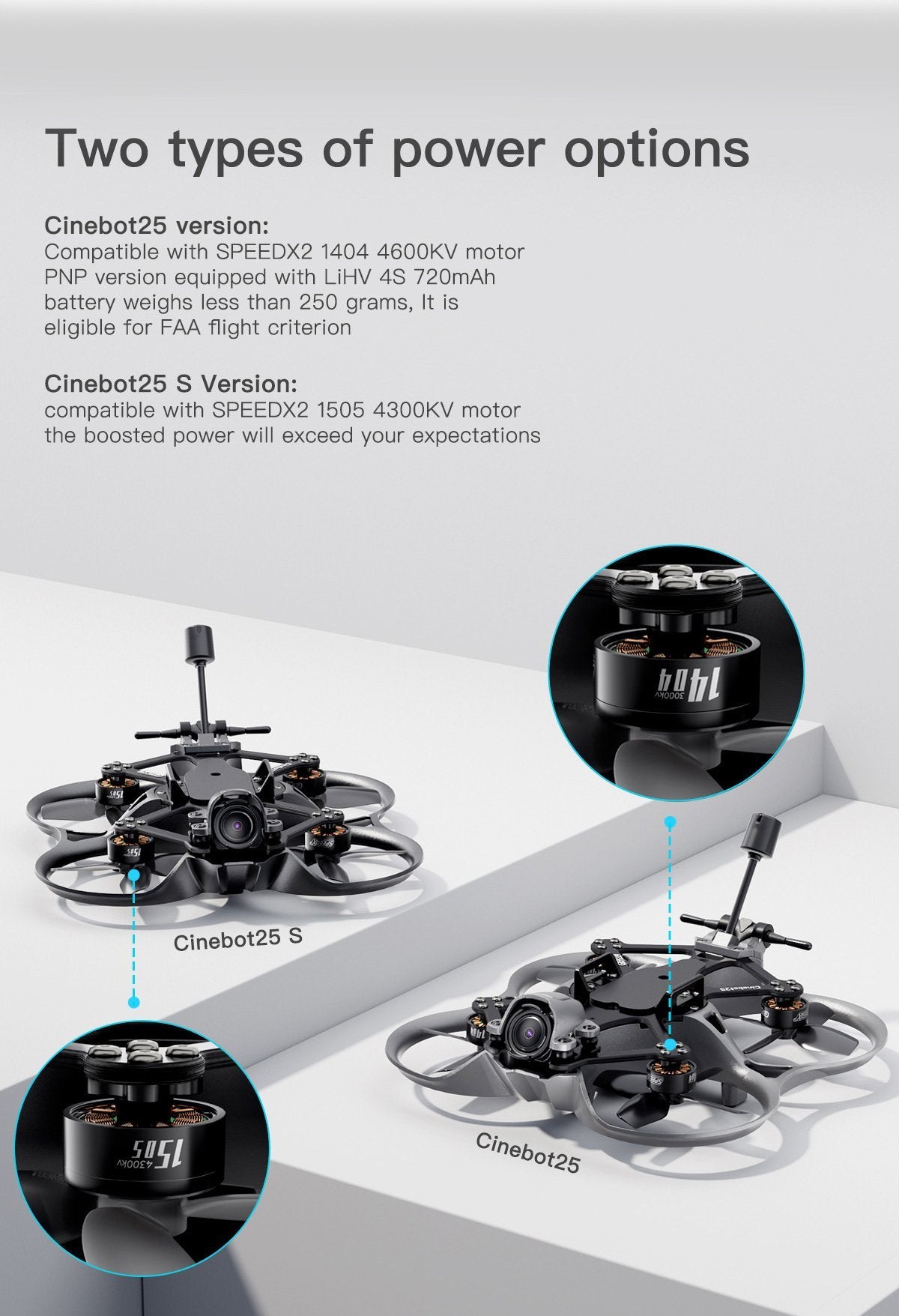 GEPRC Cinebot25 HD WASP Quadcopter