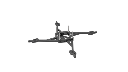 AOS T3 Toothpick Frame (Carbon+Hardware)