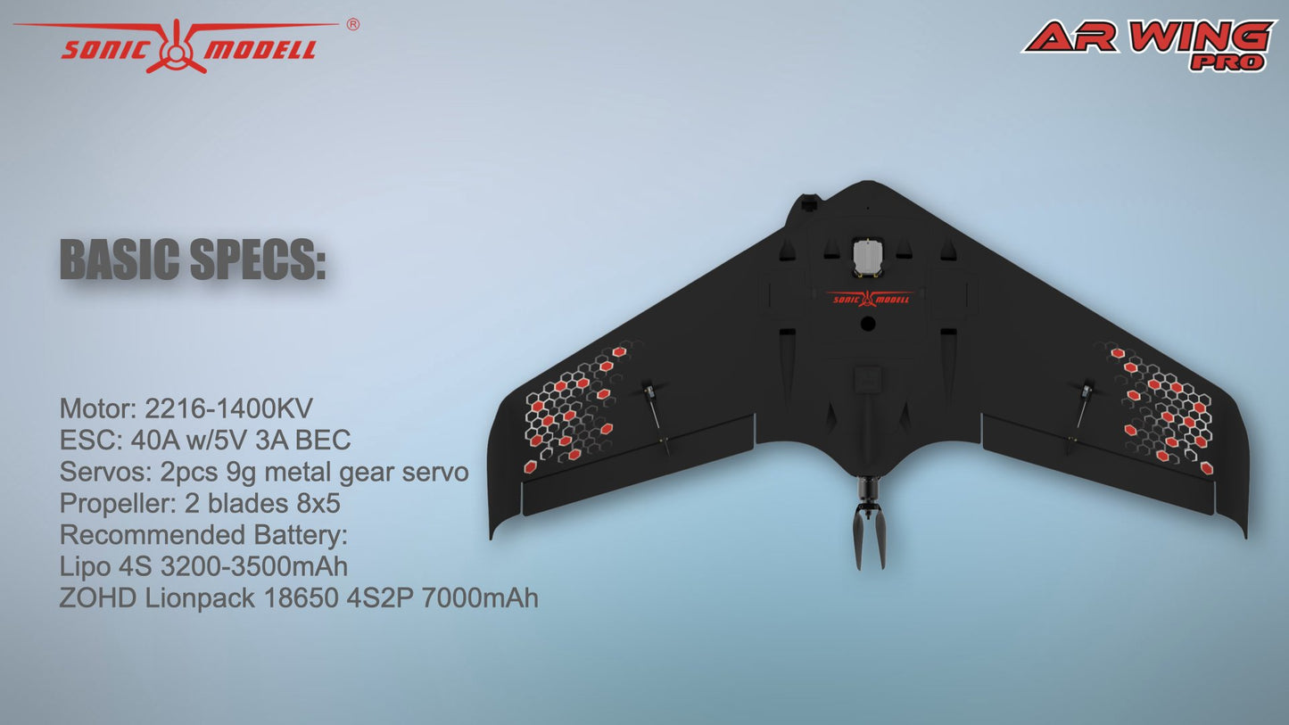 Sonicmodell AR Wing Pro FPV Airplane (1000mm)