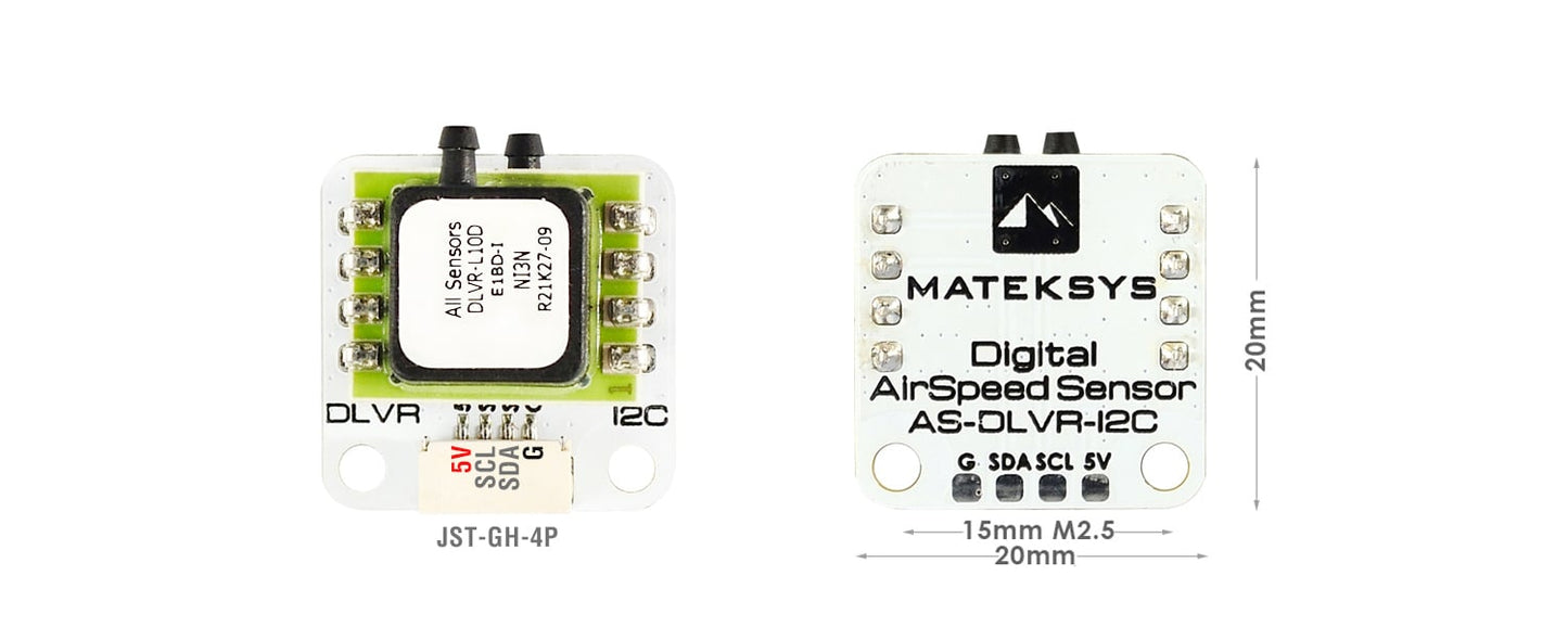 Matek Digital Airspeed Sensor AS-DLVR-I2C