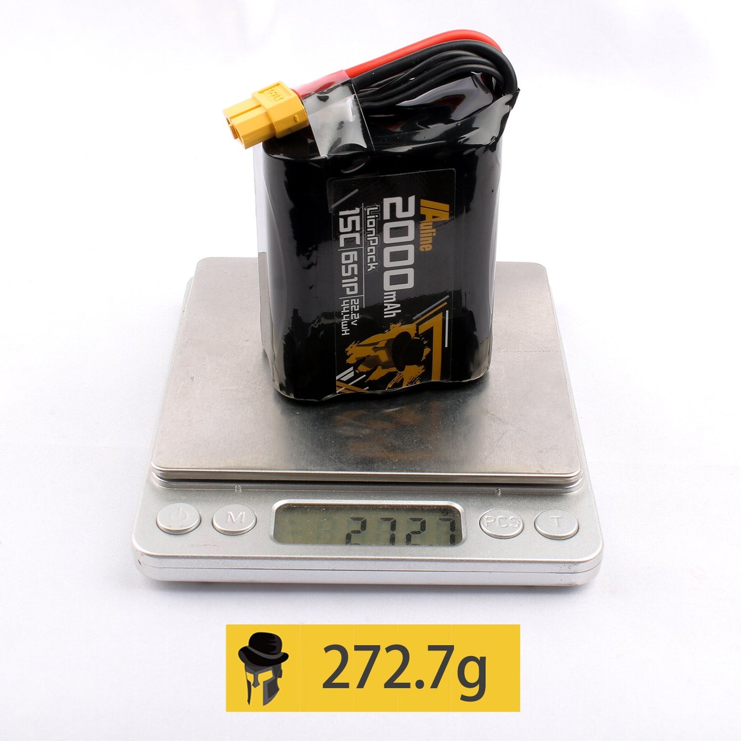 AuLine 2000mAh 6S 22.2V 15C XT60 18650 Li-Ion Battery