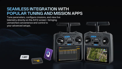 RadioMaster AX12 Android 9.0 Radio Controller - 5.5" 1000nit Screen & Built-in ELRS
