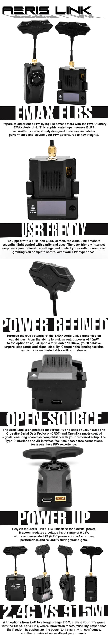EMAX Aeris Link ELRS Nano Module