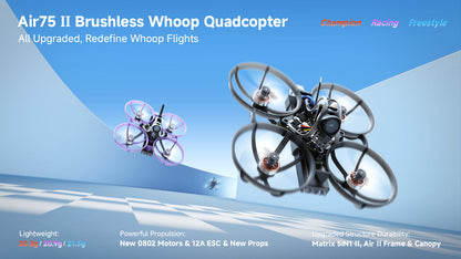 BETAFPV Air75 II: Performance Tuned 1S Brushless FPV Whoop