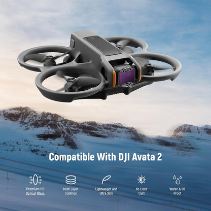 Avata 2 ND Filter Pack 4pc (ND8,16,32,64)