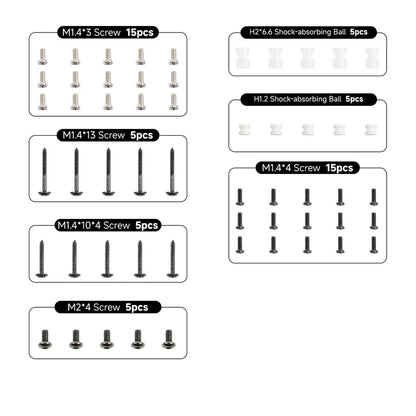 Screw Pack For BetaFPV Whoop Drone - Replacement Hardware Kit