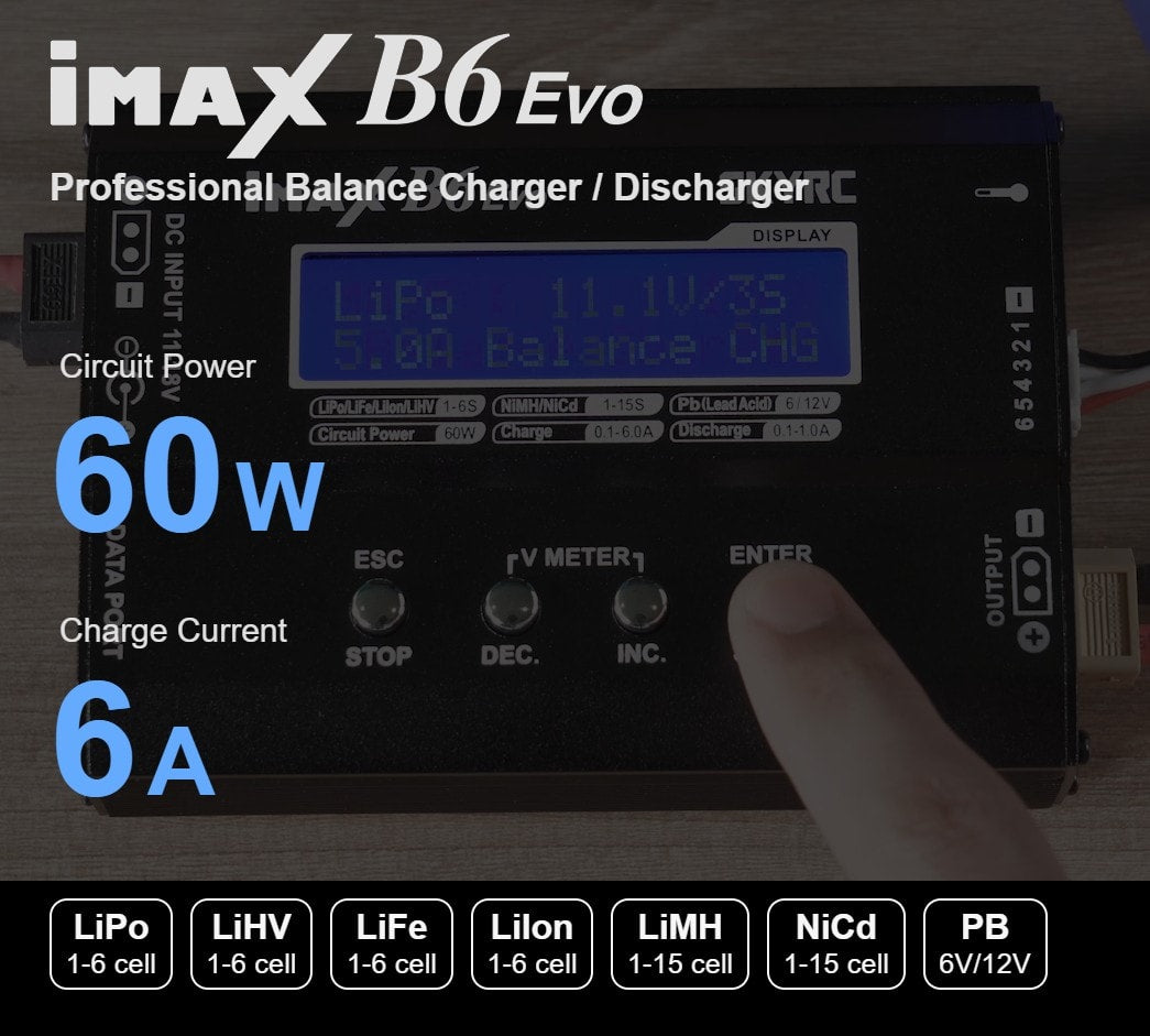 SkyRC iMax B6 Evo Charger