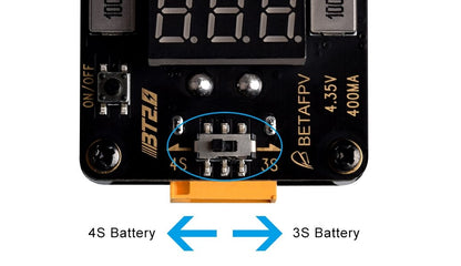 BetaFPV BT2.0 Connector 1S Lipo LiHV Charger Board