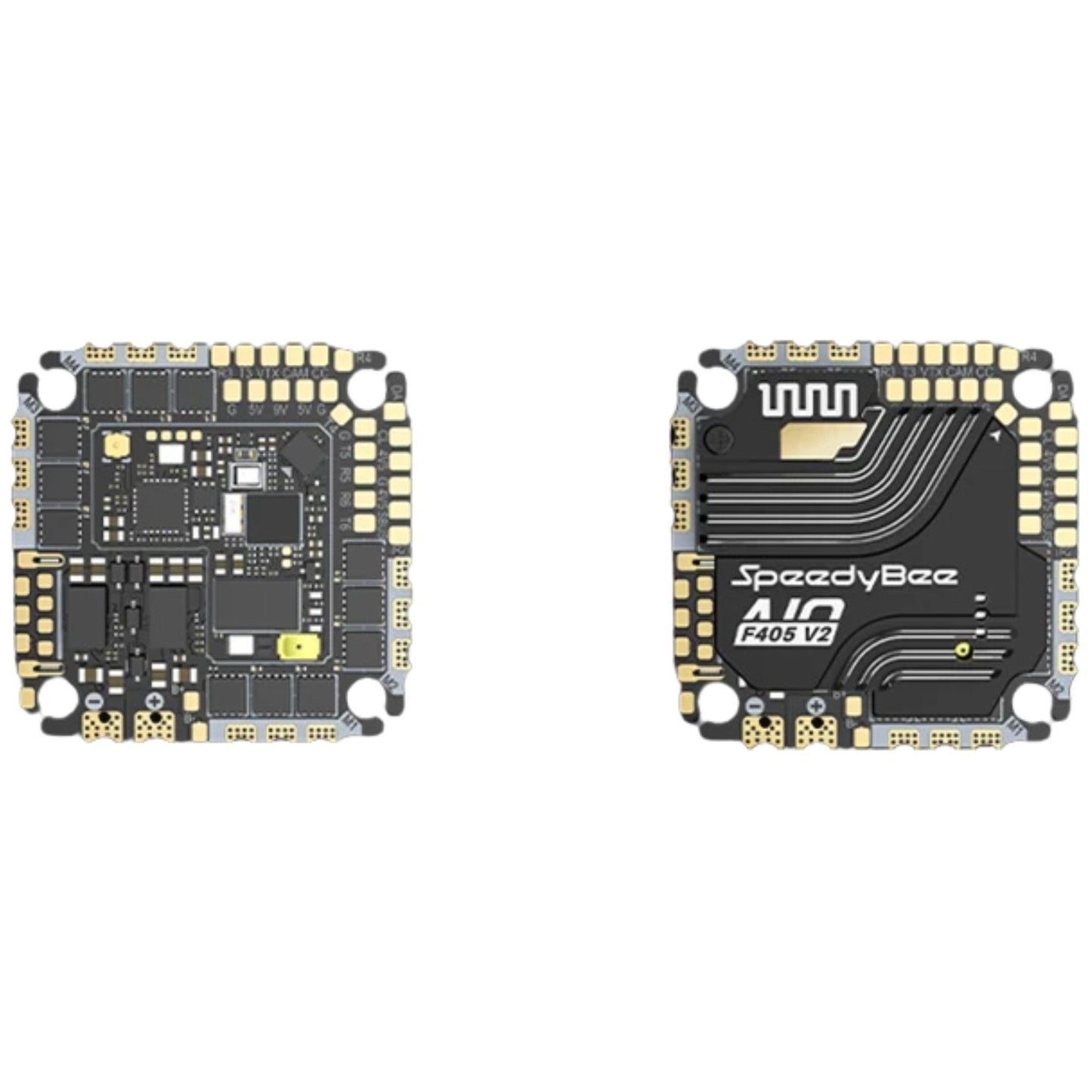 Contrôleur de vol SpeedyBee F405 AIO V2 35-40A double BEC ICM42688 et ESC Bluejay