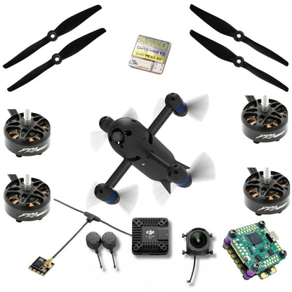 TheFPV Build It Kit - AOS.RC High Speed Drone (HS5) w/ DJI O4 PRO