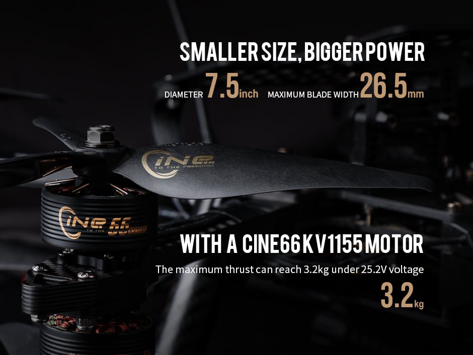 T-Motor Cinematic C7.5x4.6 Propeller