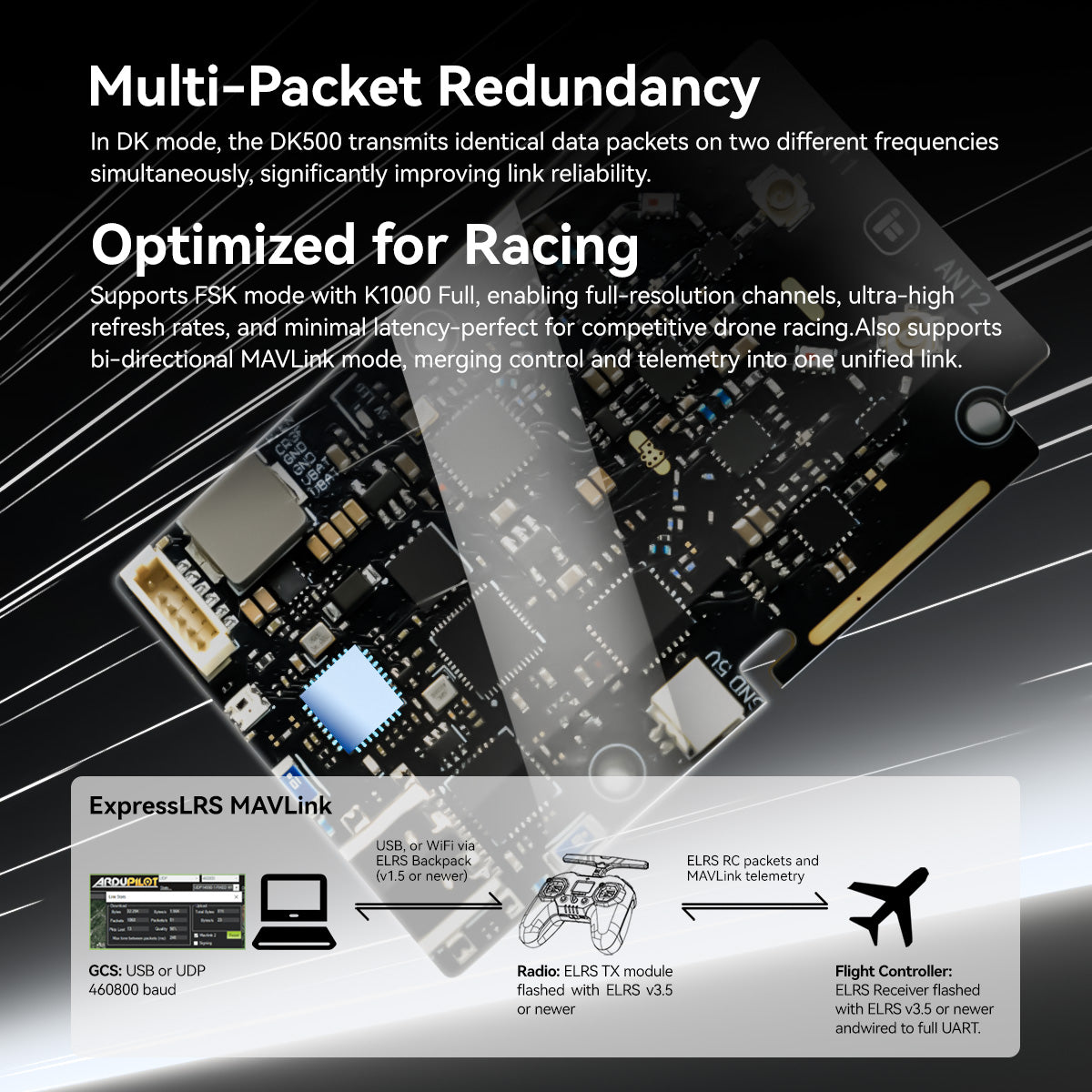 Commando 8 Pro 1W output and signal features