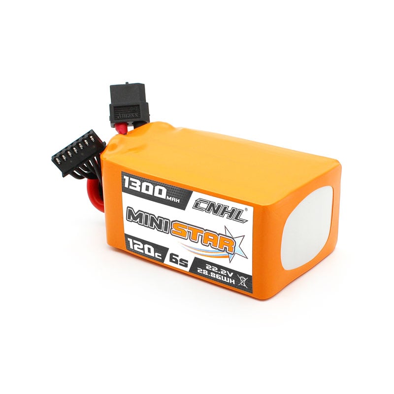 CNHL Ministar 1300mAh 22.2V 6S 120C Lipo Battery
