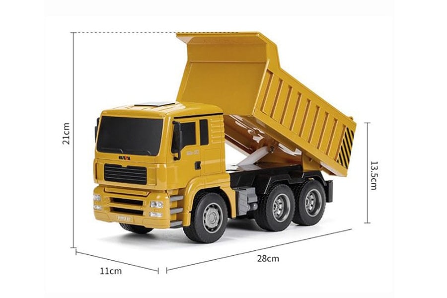 Huina 2.4G 6Ch R/C Dump Truck 1:18 RTR