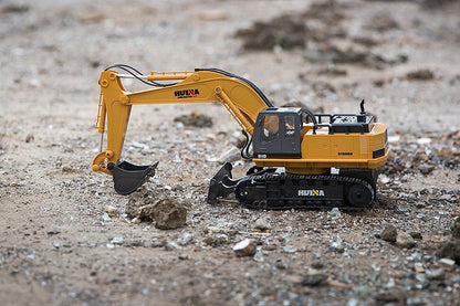 Huina 2.4G 11Ch R/C Excavator 1:16 RTR w/ Die Cast Bucket