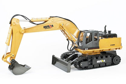 Huina 2.4G 11Ch R/C Excavator 1:16 RTR w/ Die Cast Bucket