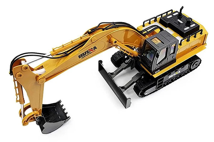 Huina 2.4G 11Ch R/C Excavator 1:16 RTR w/ Die Cast Bucket