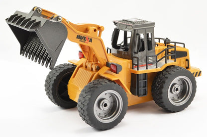 Huina 2.4G 6Ch R/C Bulldozer w/ Die Cast Bucket 1:18 RTR