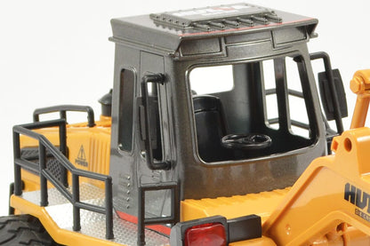 Huina 2.4G 6Ch R/C Bulldozer w/ Die Cast Bucket 1:18 RTR