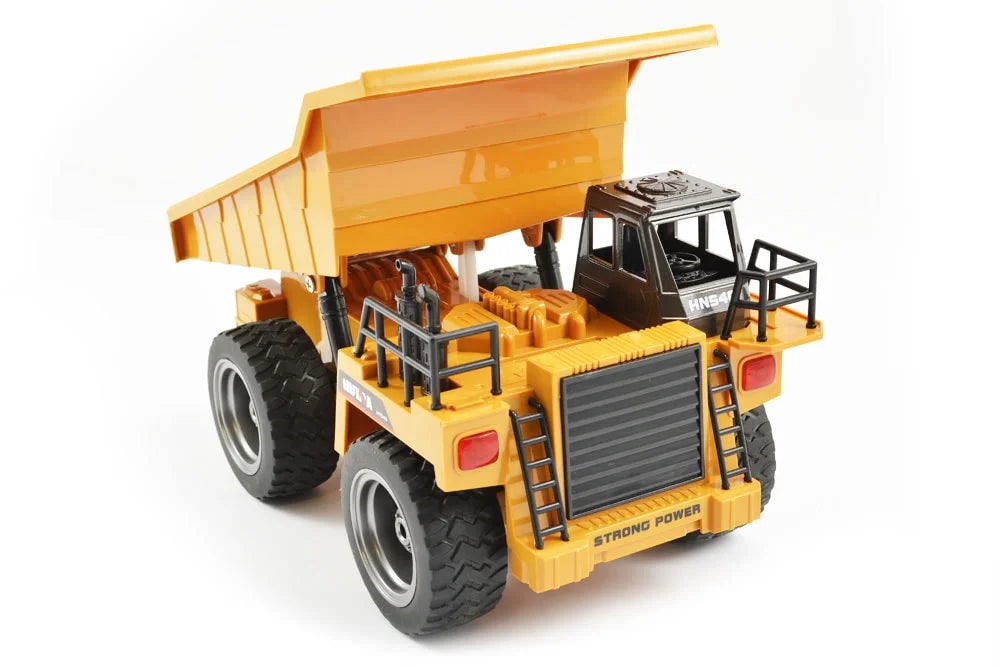 Huina 2.4G 6Ch R/C Dump Truck w/ Die Cast Cab 1:18 RTR