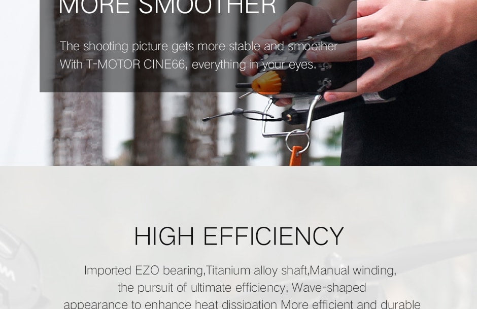 Tmotor Cine66 Cinematic Motor