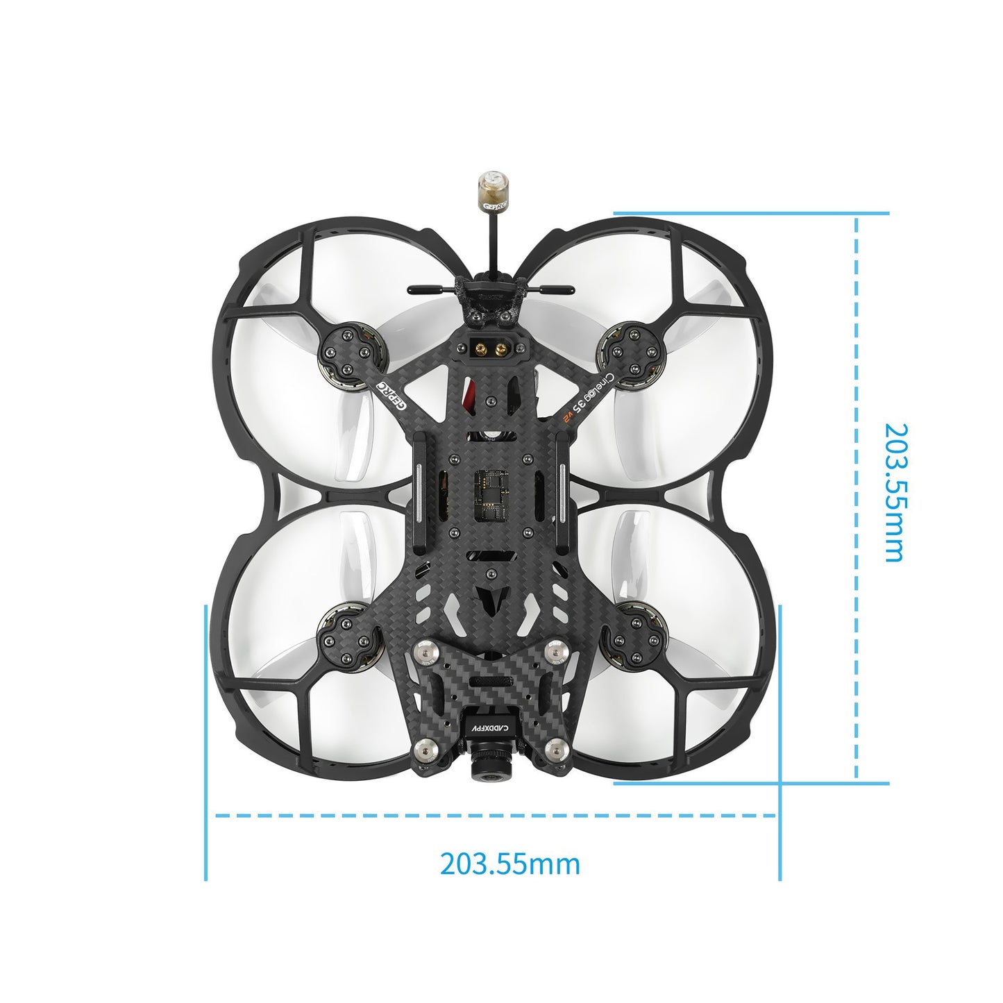 GEPRC CineLog 35 V2 3.5" HD Cinewhoop Drone w/ GPS + Walksnail Avatar